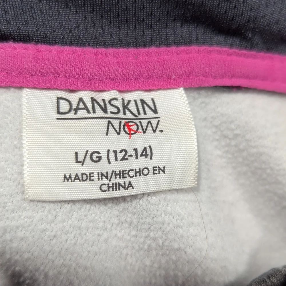 Danskin Charcoal‎ and Magenta Hoodie